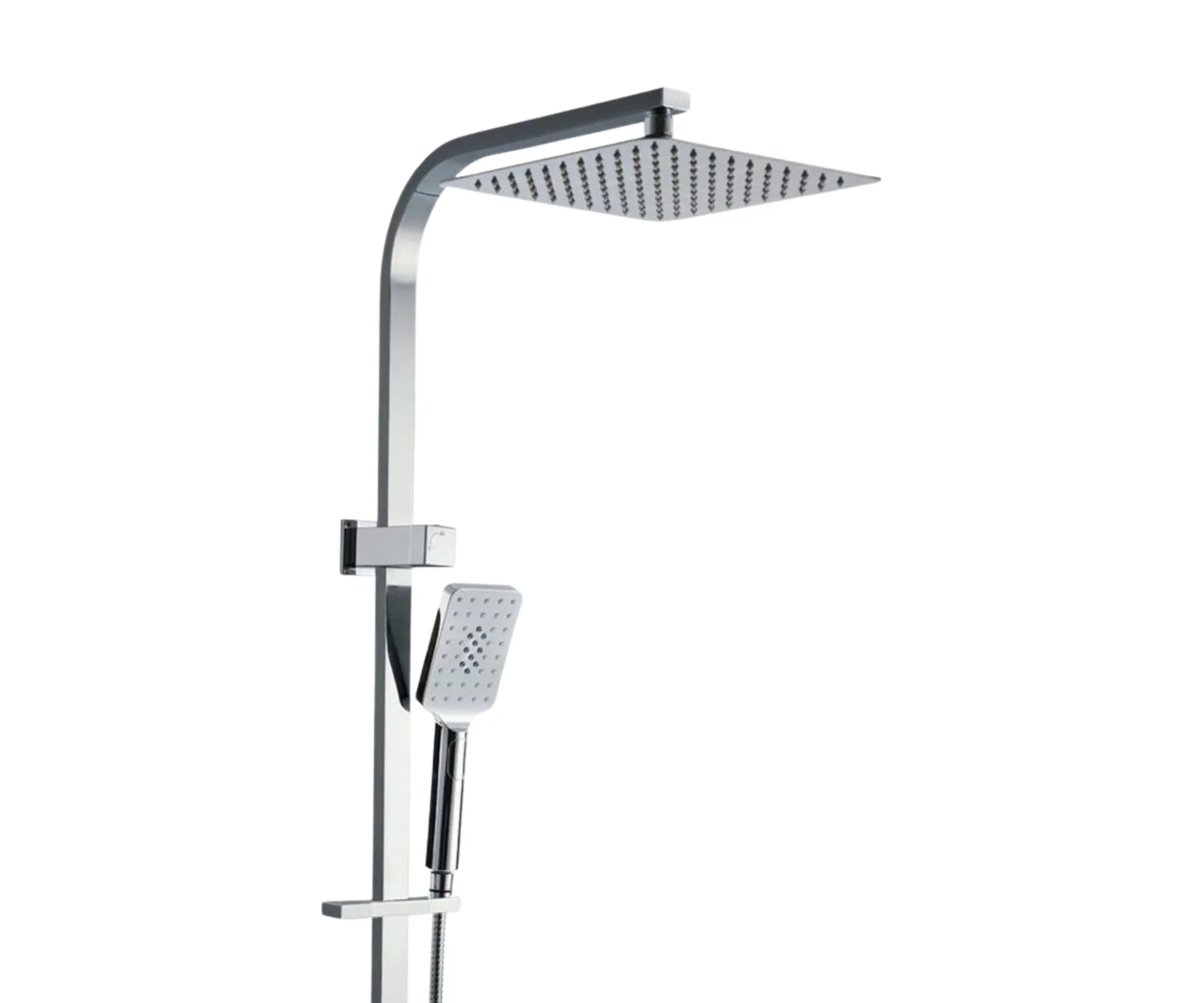 Square rain shower head