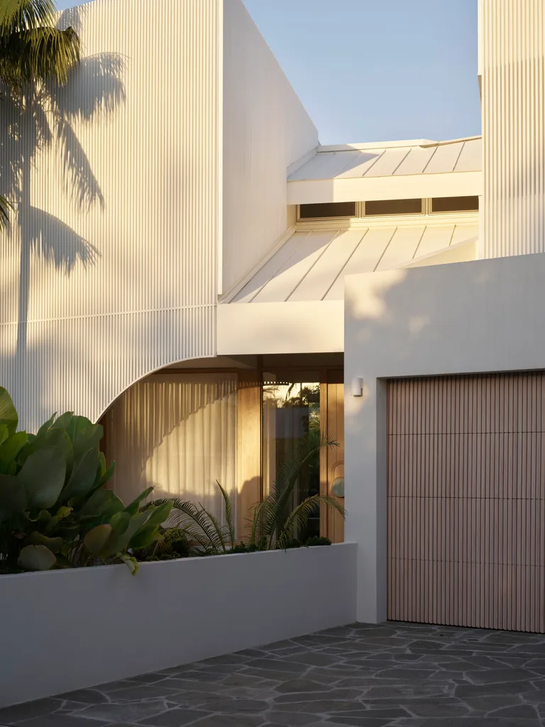 Beach house facade