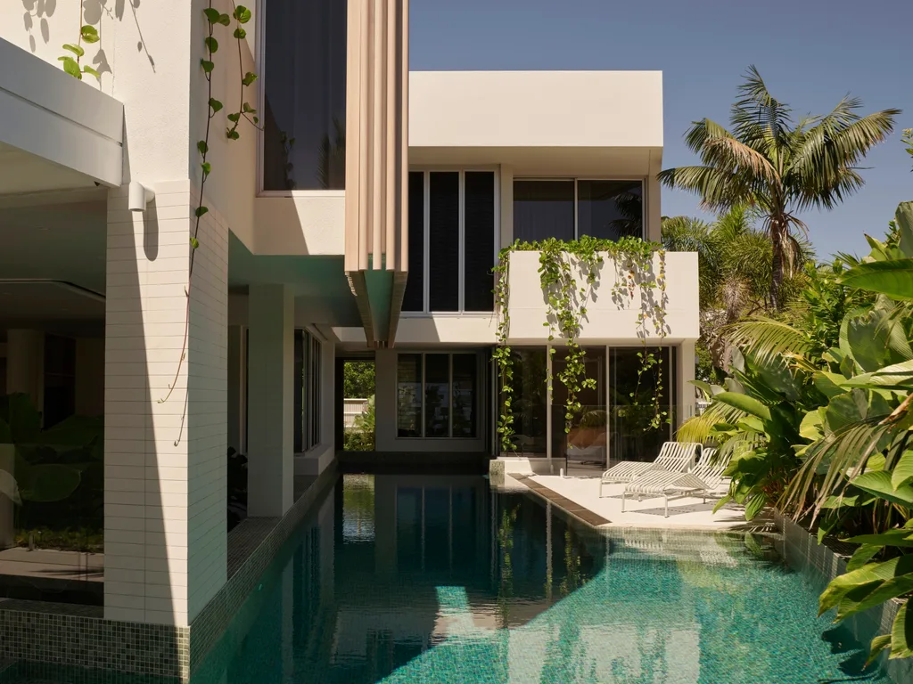 Beach house with pool