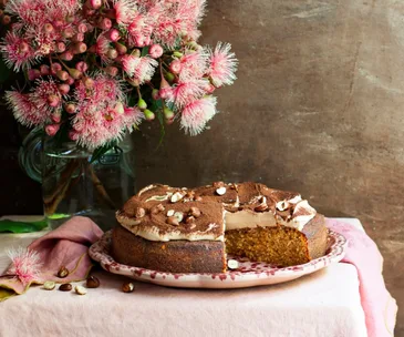 Sink your teeth into Tilly Pamment’s decadent hazelnut coffee cake