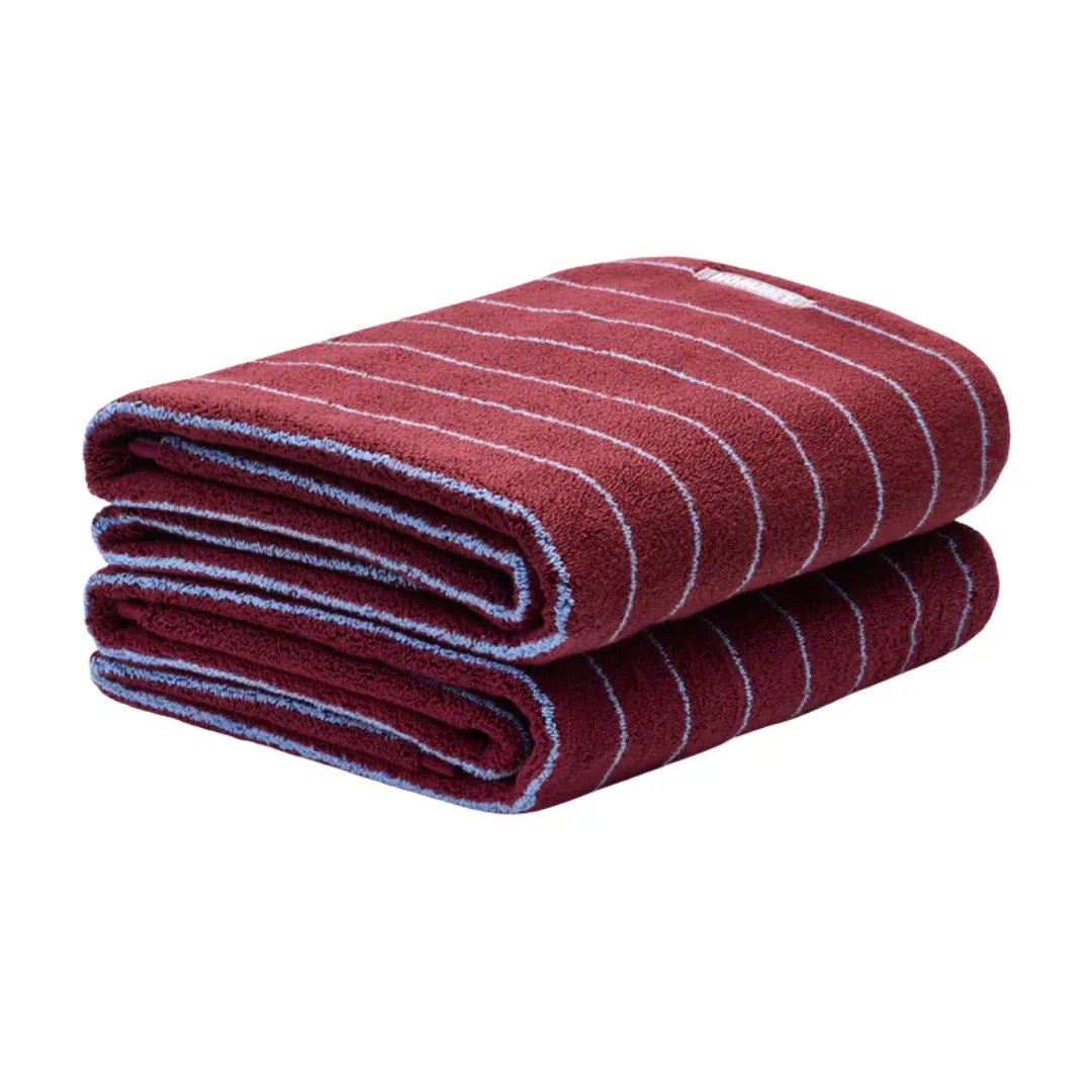 Hommey 2 Pack Bath Towel - Plum