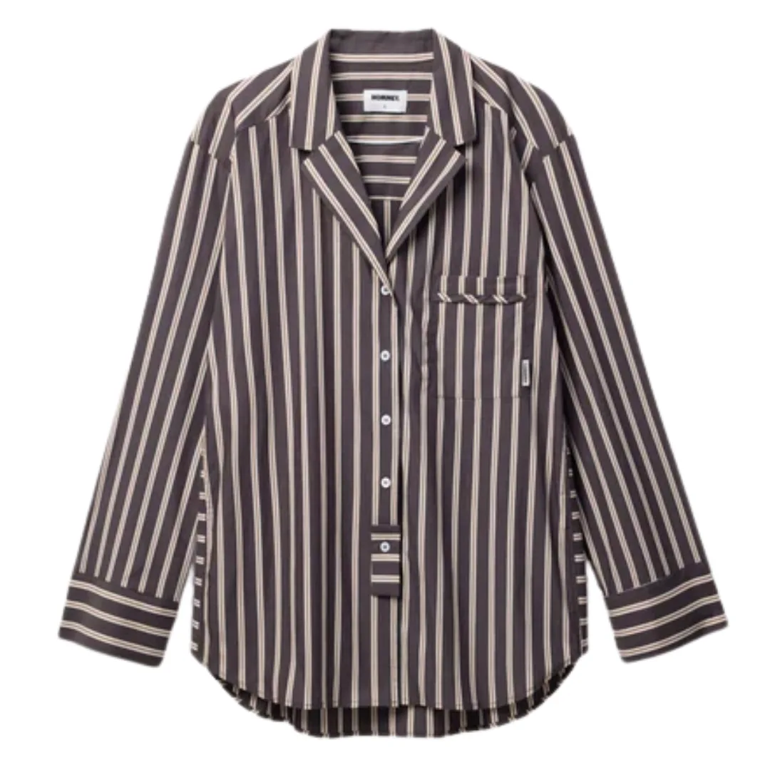 Hommey Long Sleeve Shirt - Chocolate