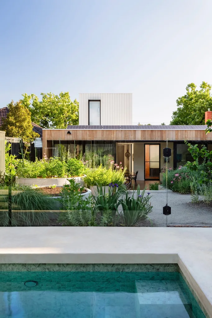 Perennial garden home