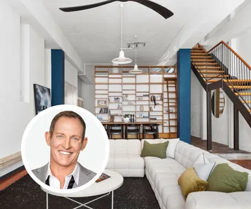 Todd McKenney's new Fitzroy home, a warehouse conversion