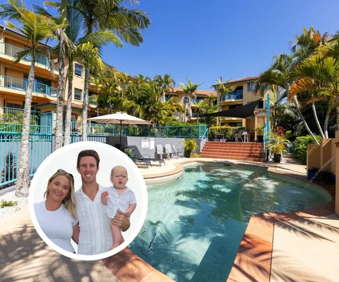 The Block’s Dylan and Jenny have purchased a classic Coolangatta apartment