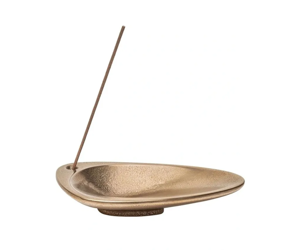 Aesop bronze incense holder
