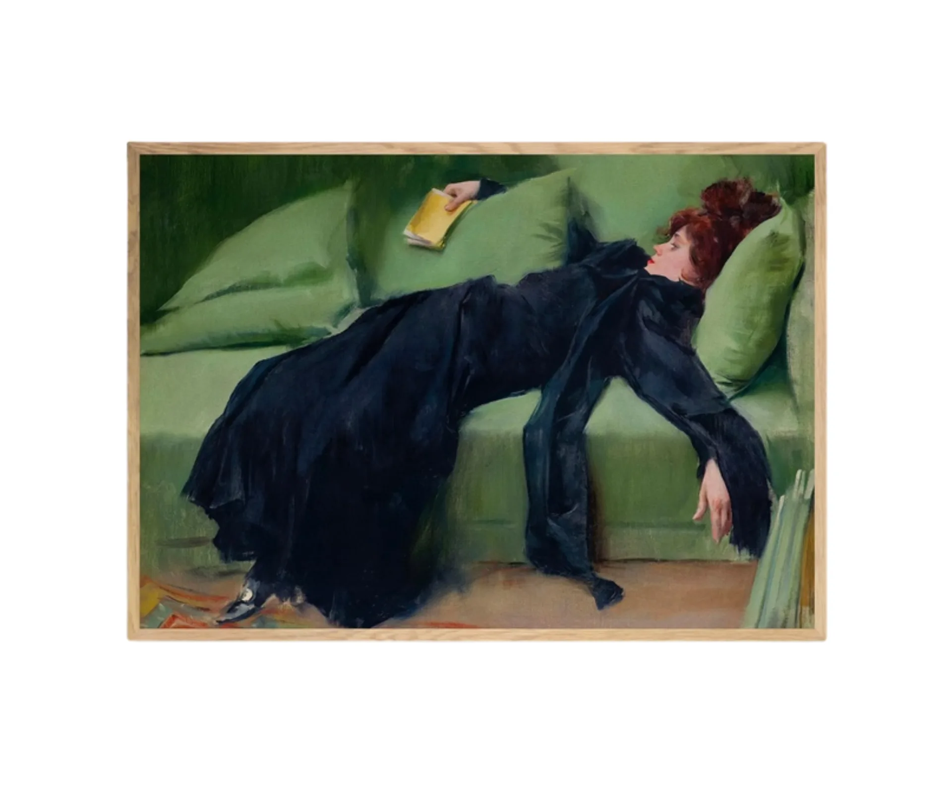 Falling Woman art print