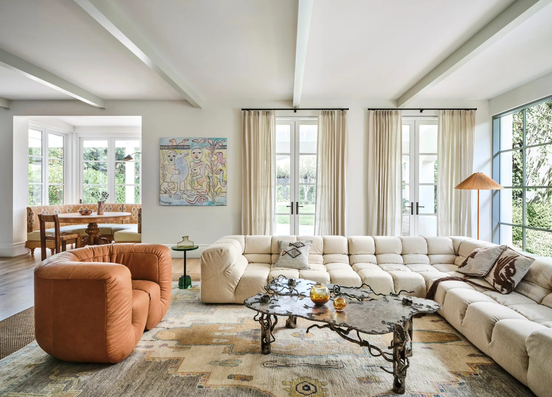 A renovated Federation home couch