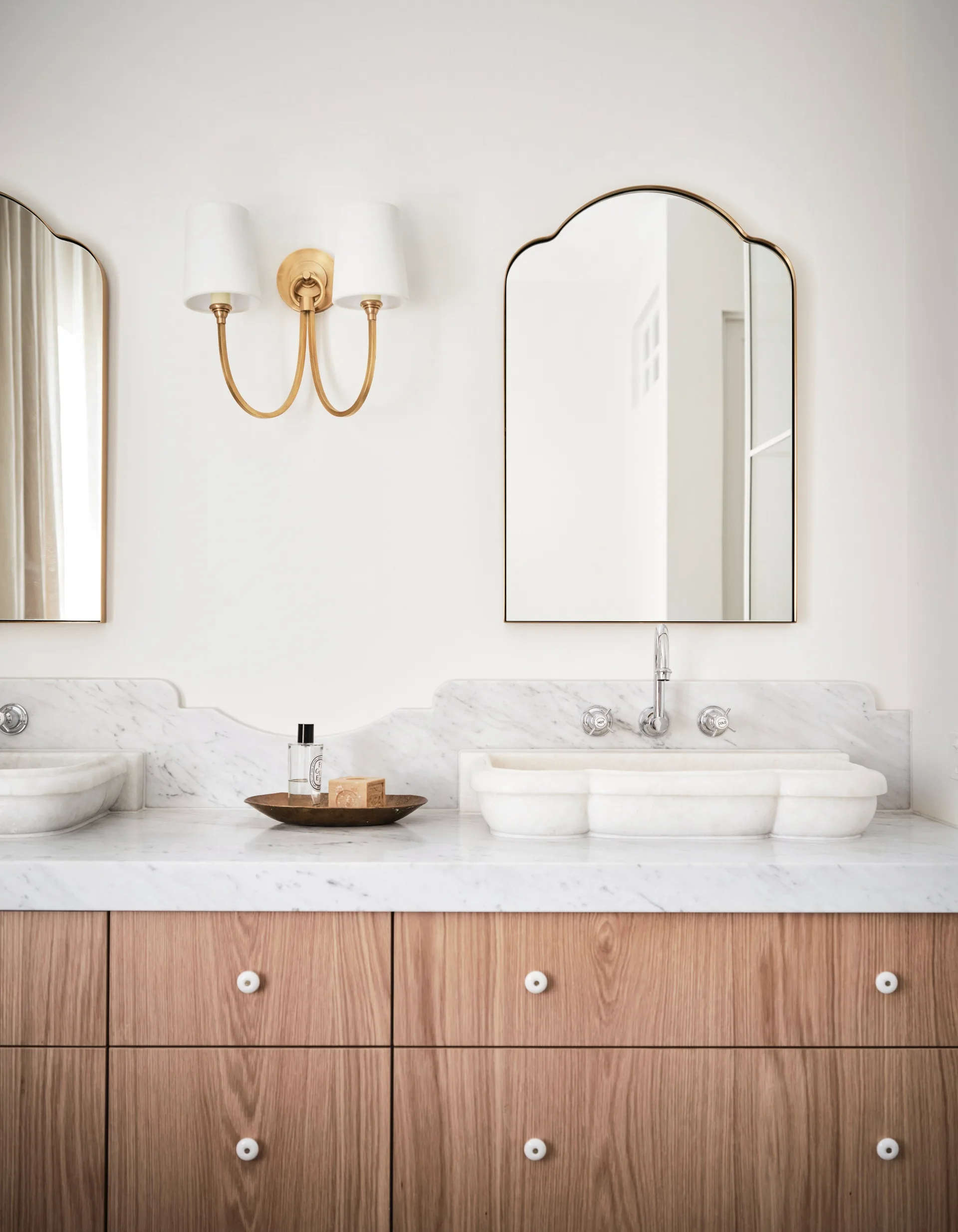 A renovated Federation home ensuite