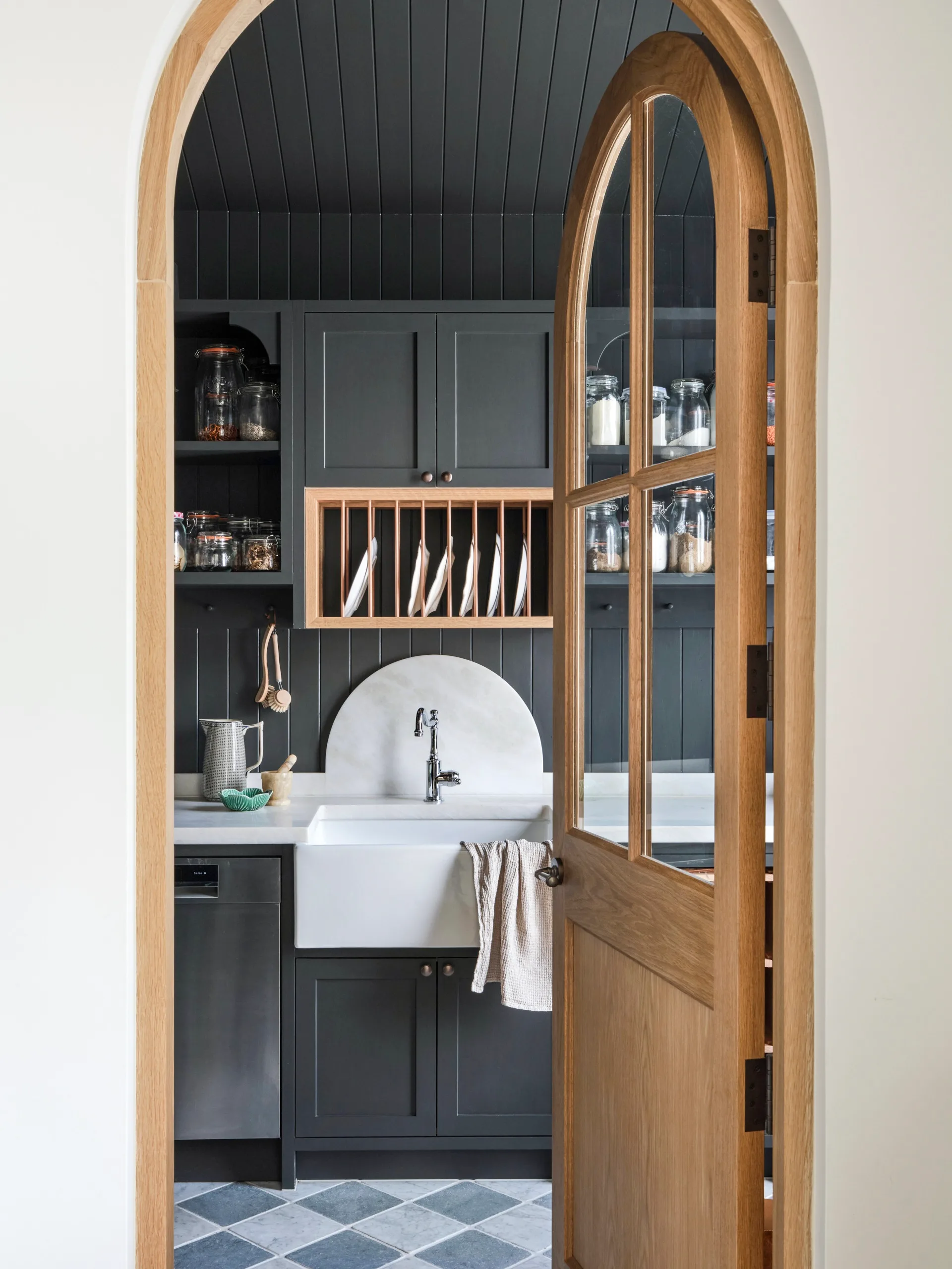 A renovated Federation home laundry