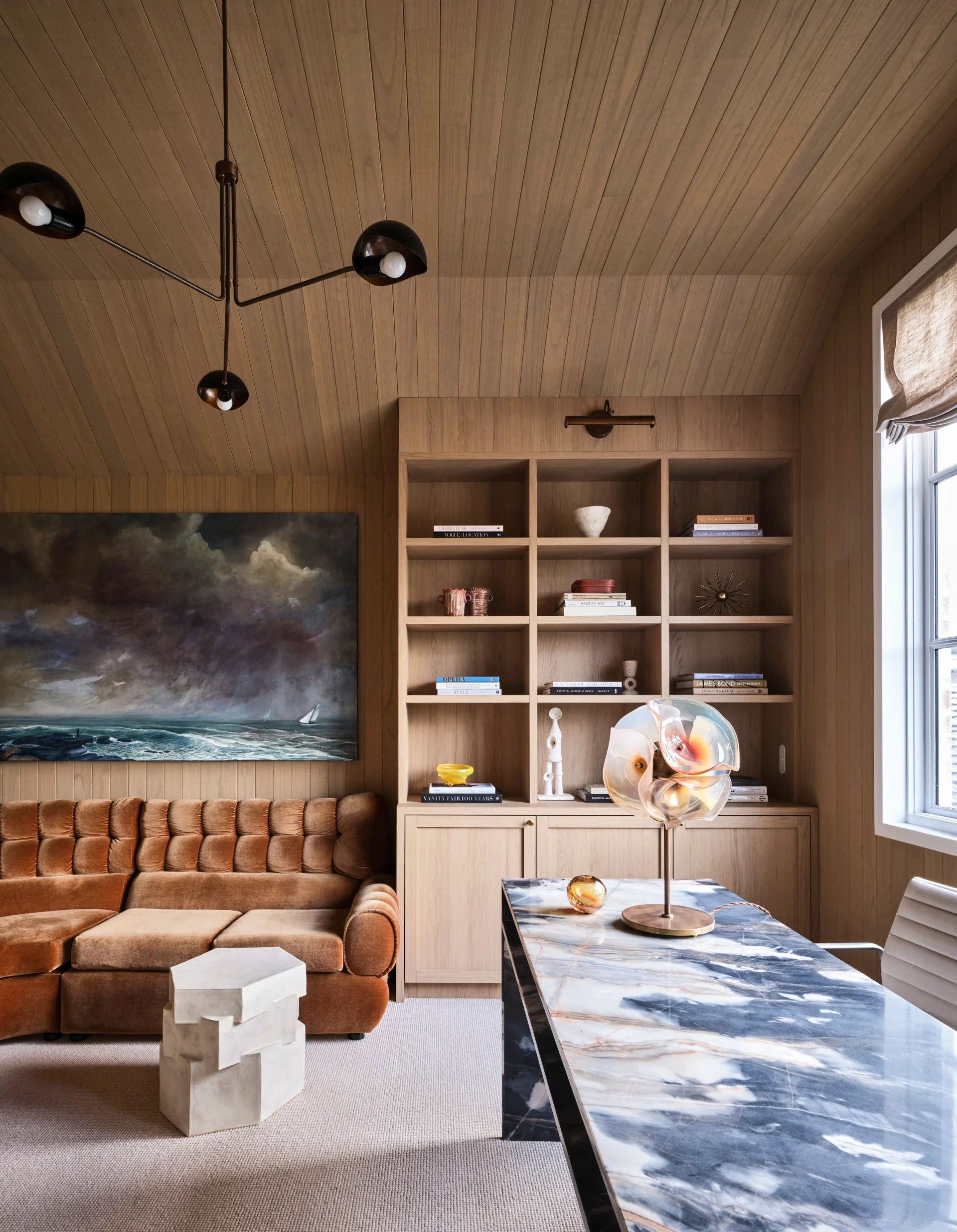 A renovated Federation home home office