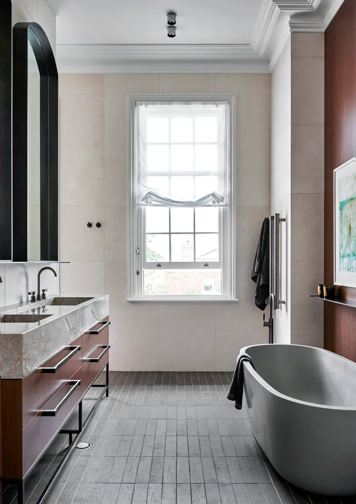 Bathroom in a Federation Queen Anne home