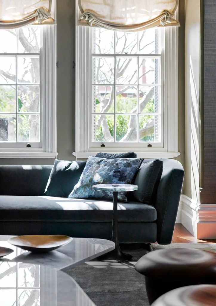 Couch in a Federation Queen Anne home