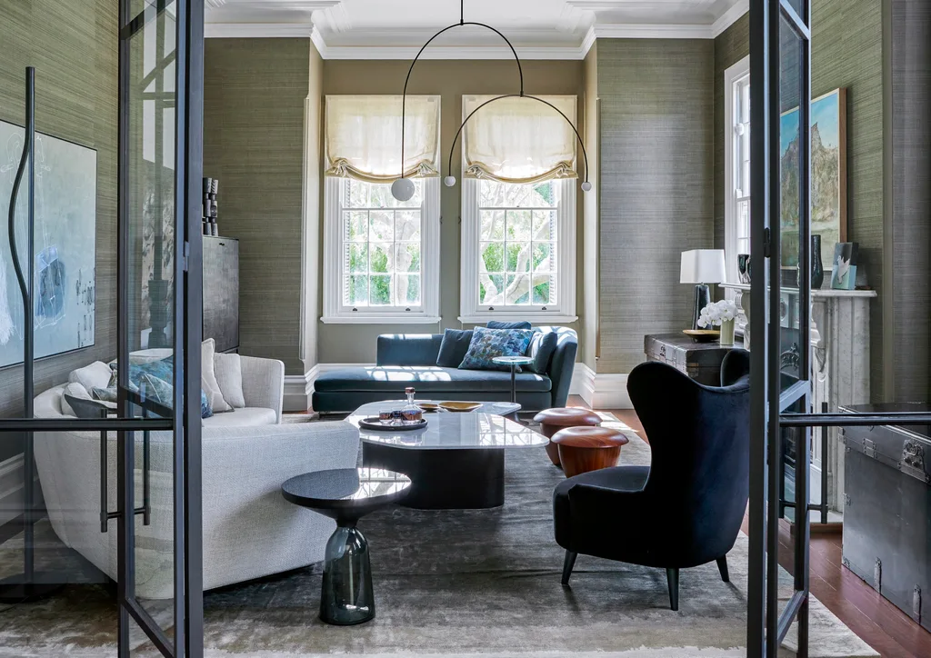 Formal room in a Federation Queen Anne home