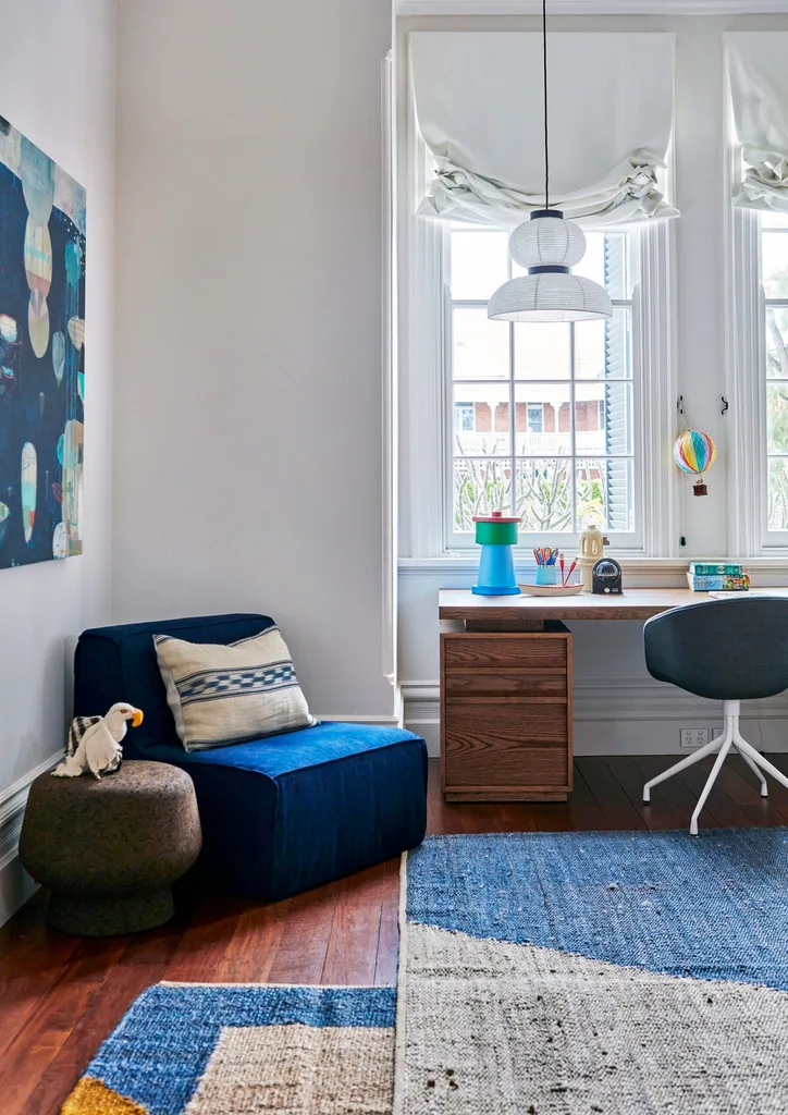 Reading nook in a Federation Queen Anne home