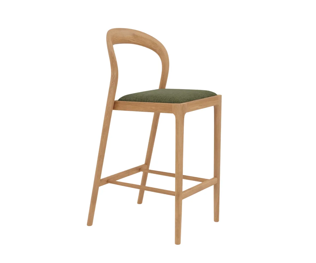 A timber bar stool from IconByDesign