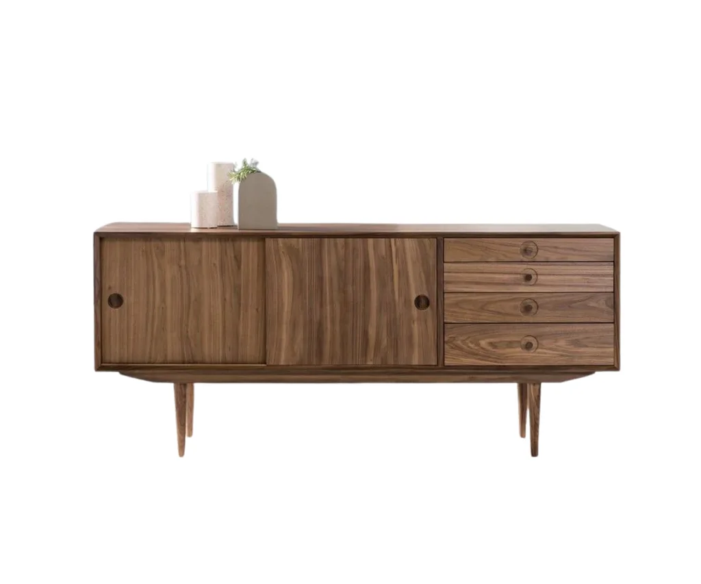 A dark timber sideboard from IconByDesign