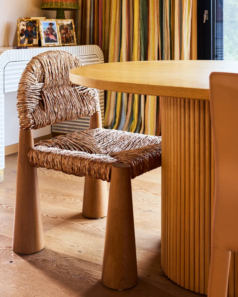 Dining table in the home of Kip & Co co-founder Hayley Pannekoecke