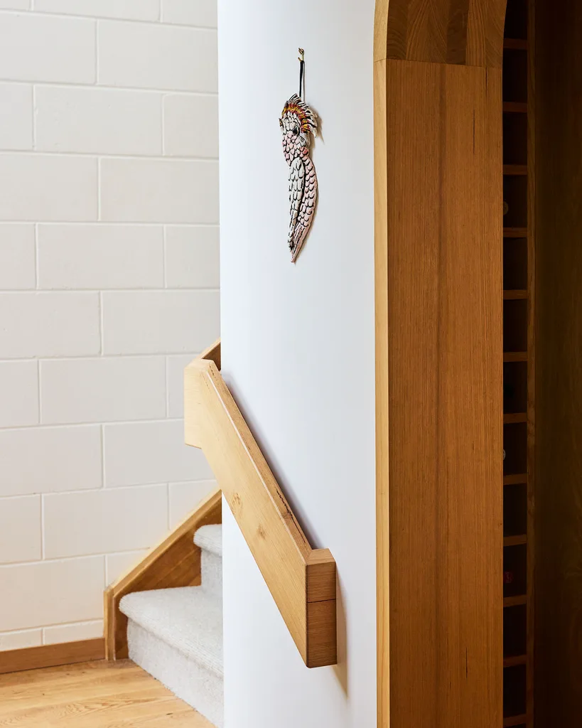 Hallway in the home of Kip & Co co-founder Hayley Pannekoecke