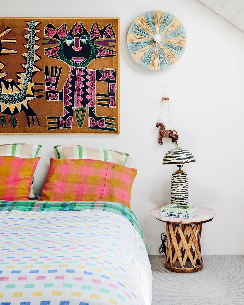 Bedside in the home of Kip & Co co-founder Hayley Pannekoecke