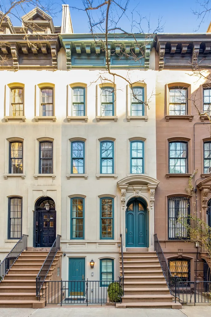 Stately facade of the townhouse where 'Breakfast at Tiffany's' was filmed