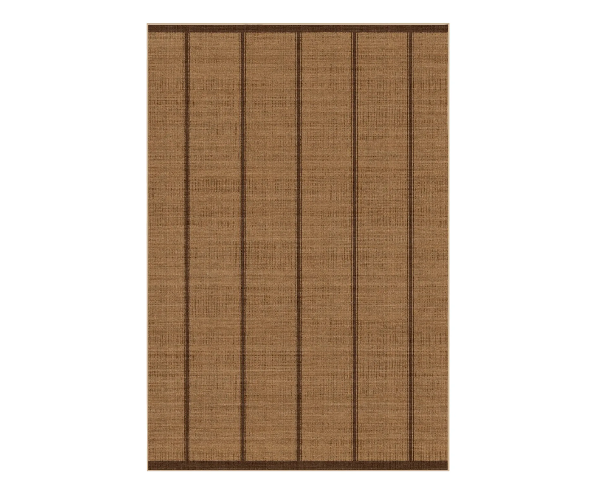 Architectural Digest Harvest Stripe Brown Re-Jute Rug
