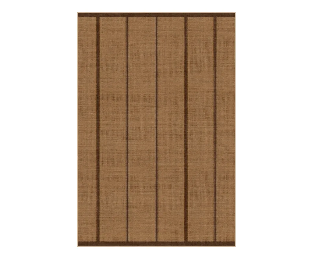 Architectural Digest Harvest Stripe Brown Re-Jute Rug
