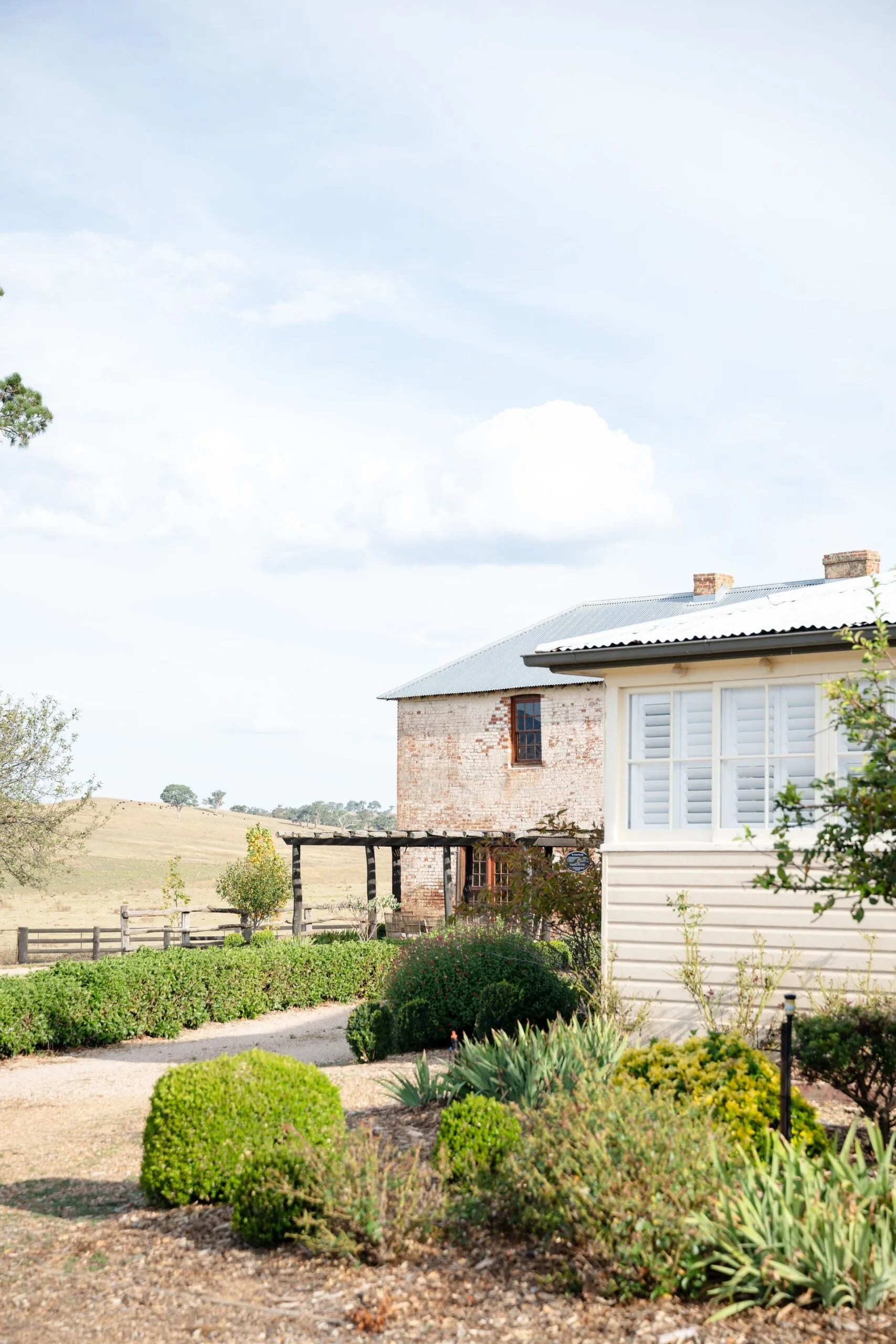 Gardens outside Lawsons Estate