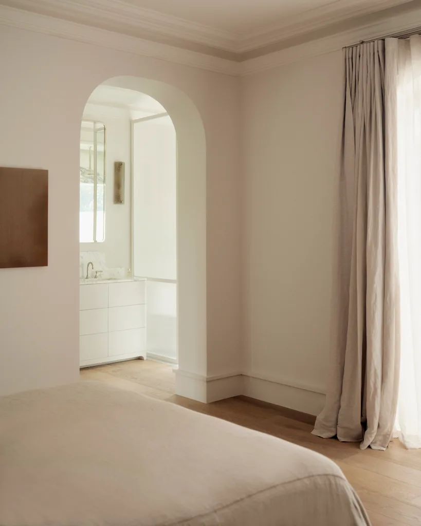 The bedroom arches in Dina Broadhurst's Sydney home