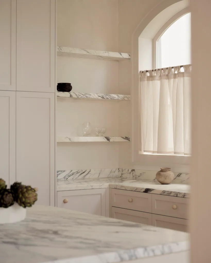 A kitchen nook in Dina Broadhurst's Sydney home