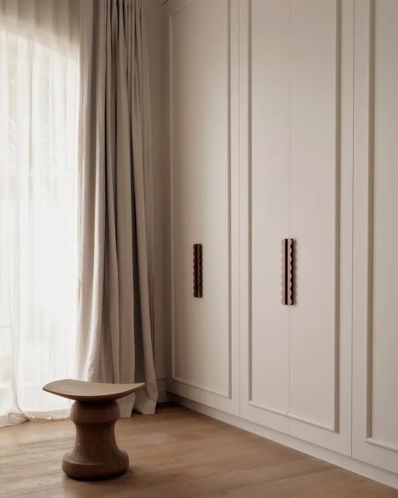 The wardrobe in Dina Broadhurst's Sydney home