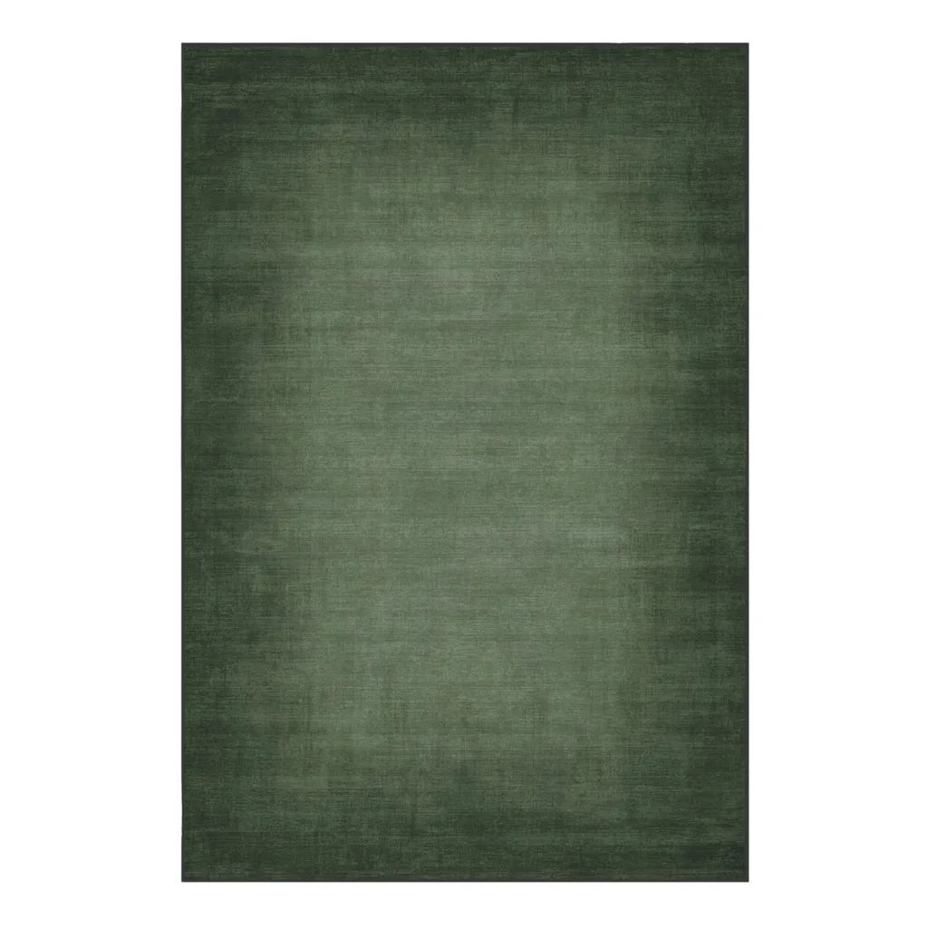 Green rug