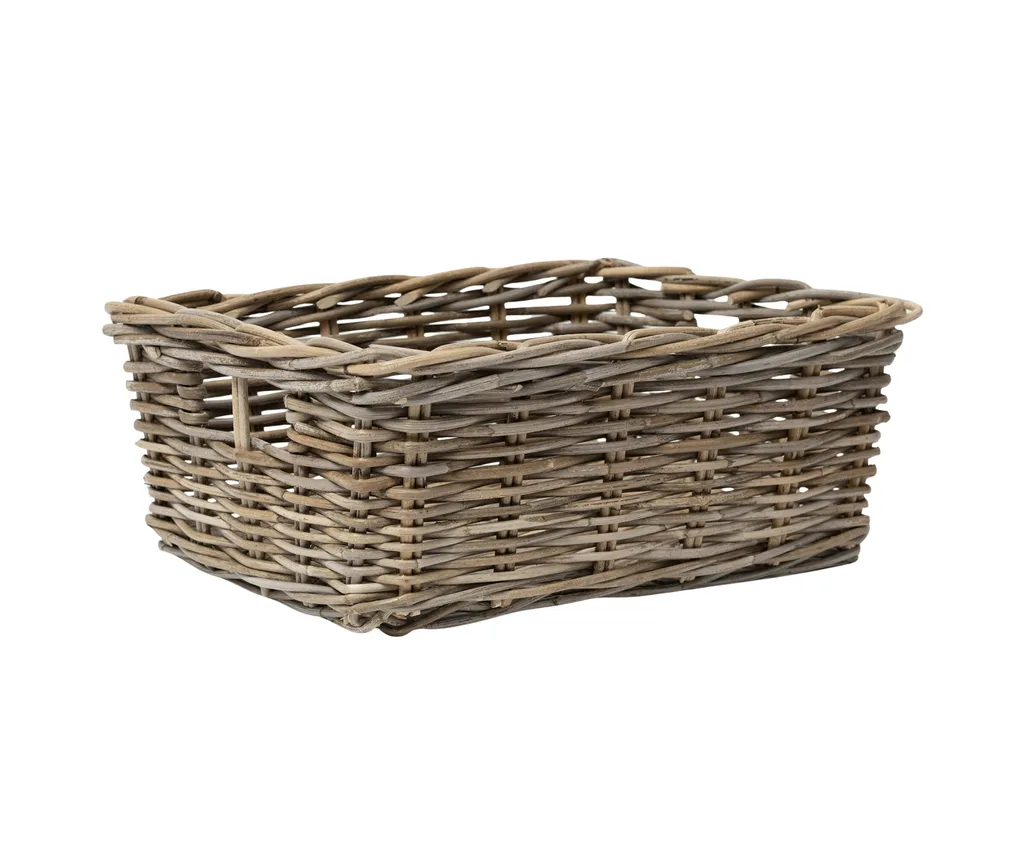 A wicker basket