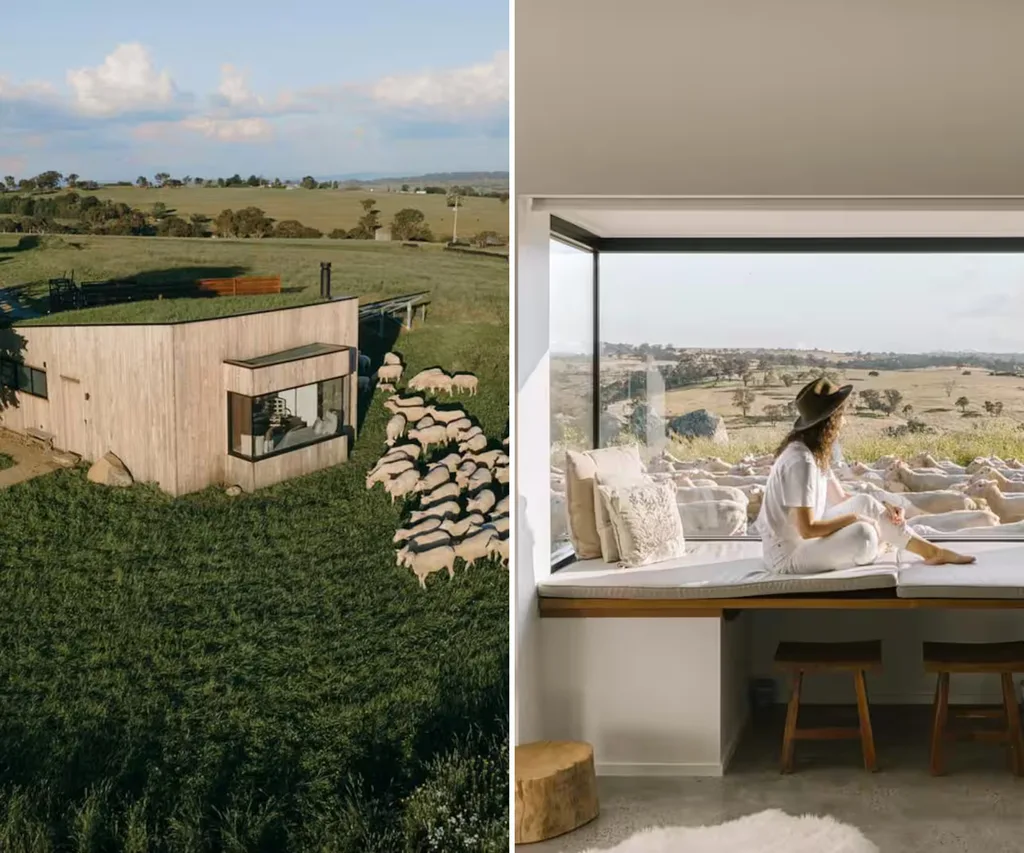 the farmers hut airbnb on wilgas station in bathurst nsw