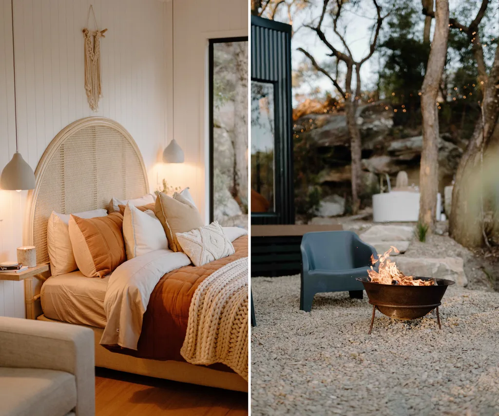 Soulful Wilderness Cabin "Countryside 100" airbnb with kingbed