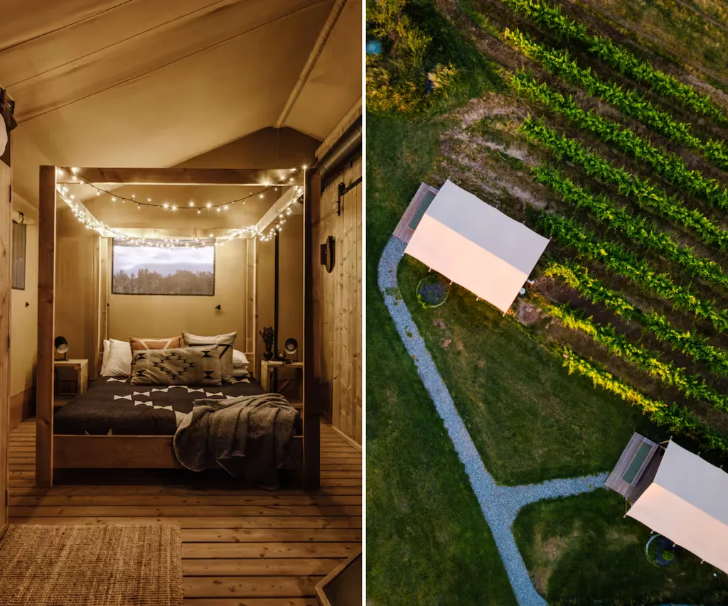 Nashdale Lane glamping cabin airbnb in orange