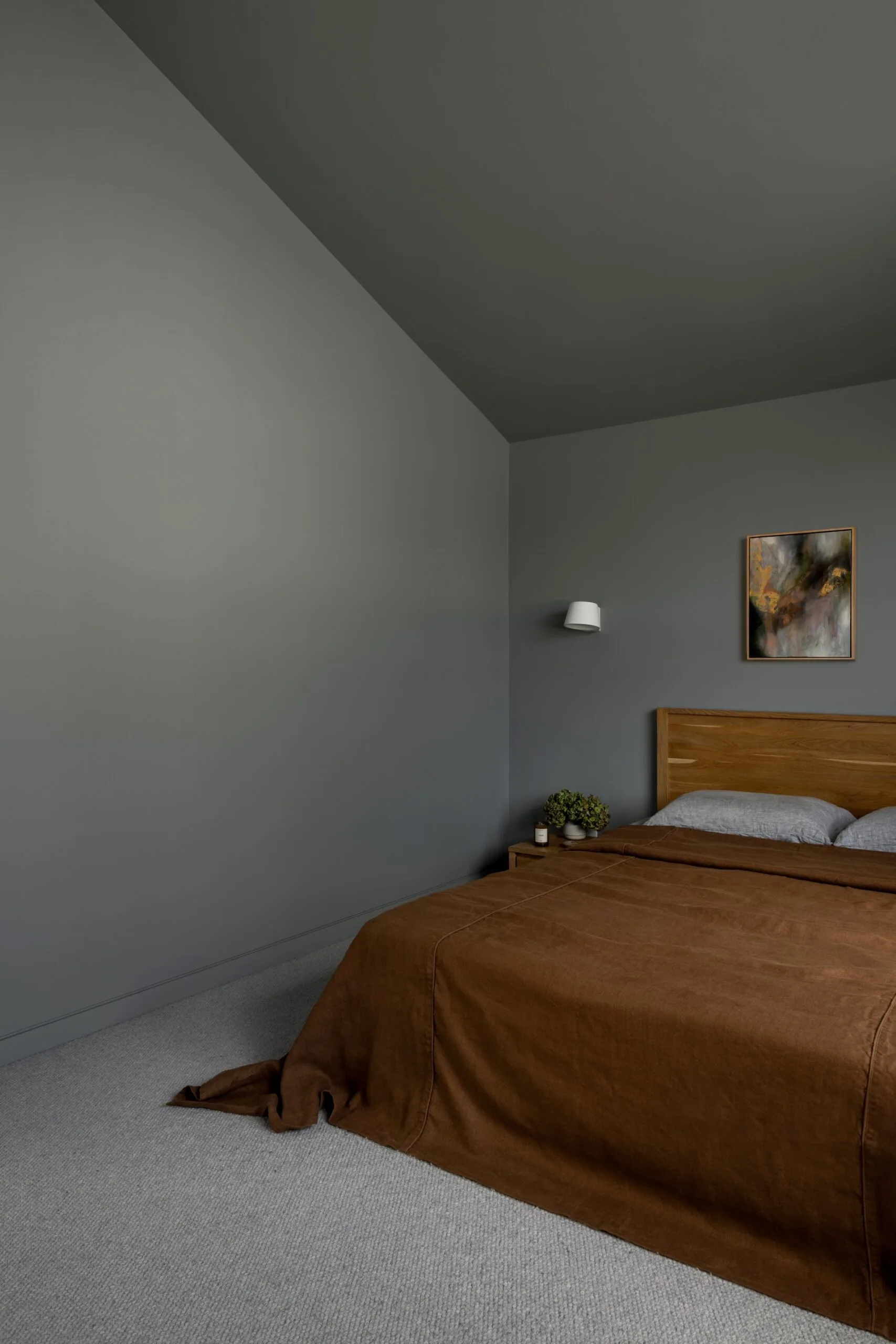 Grey bedroom