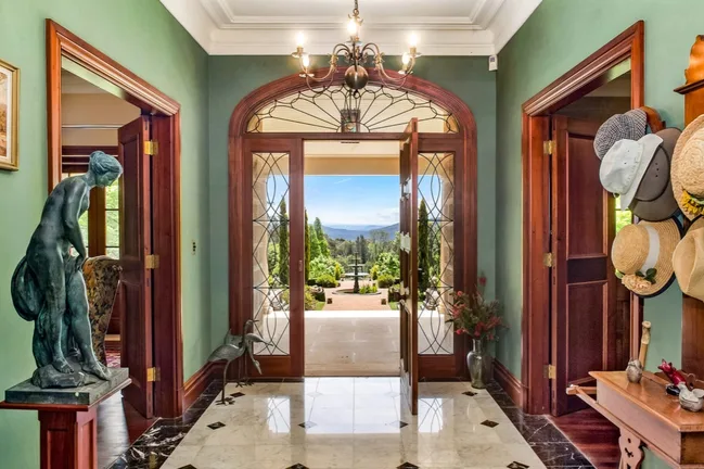 A grand entryway in a Bowral manor