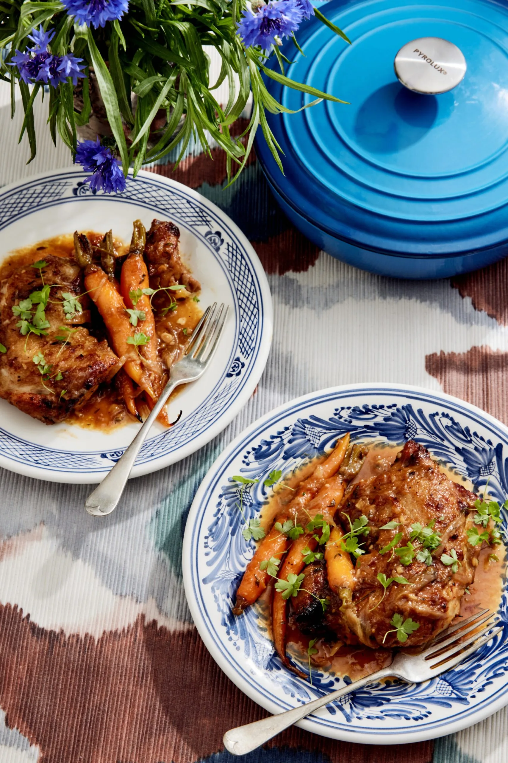 Caramelised apricot chicken