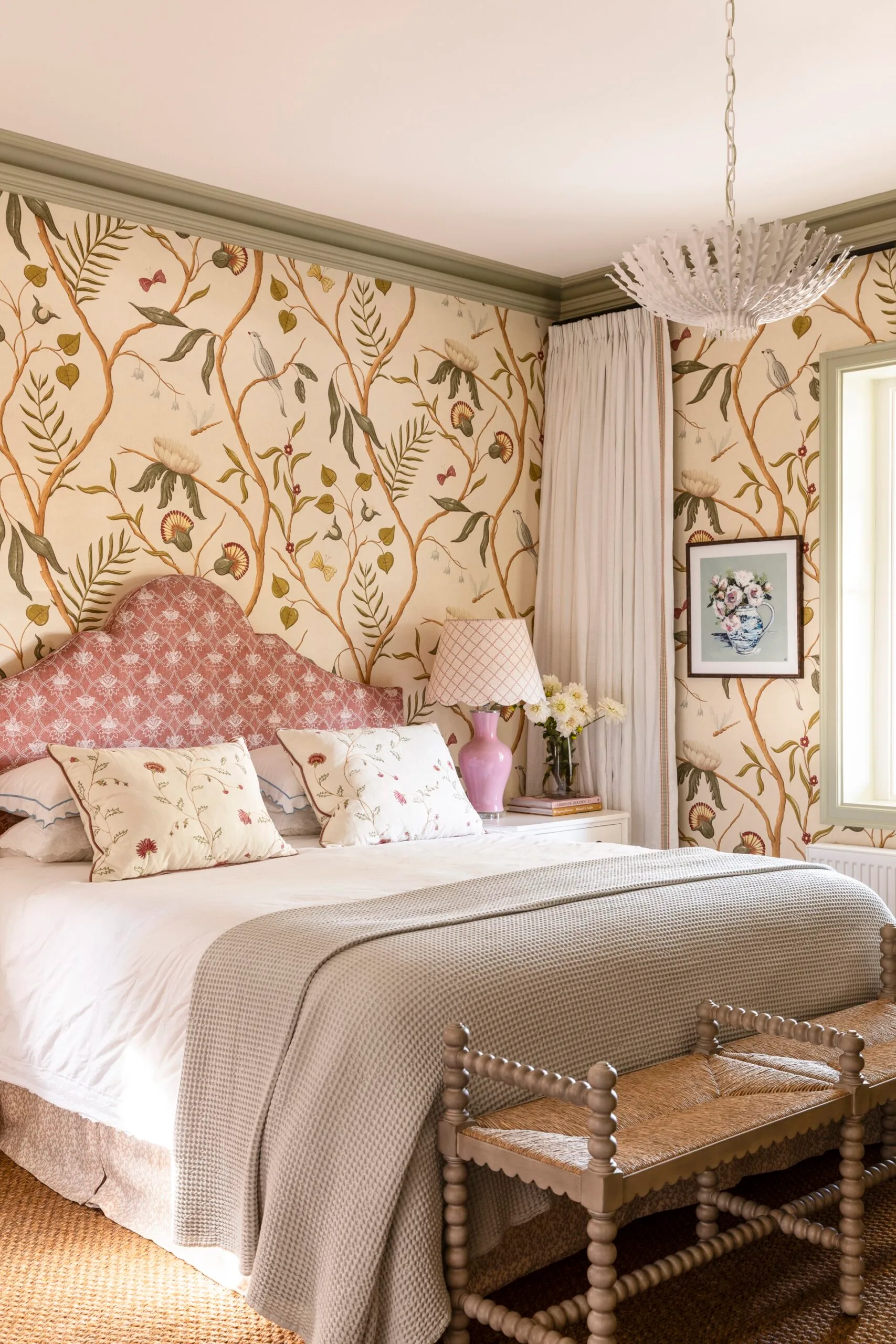 Farmhouse style bedroom