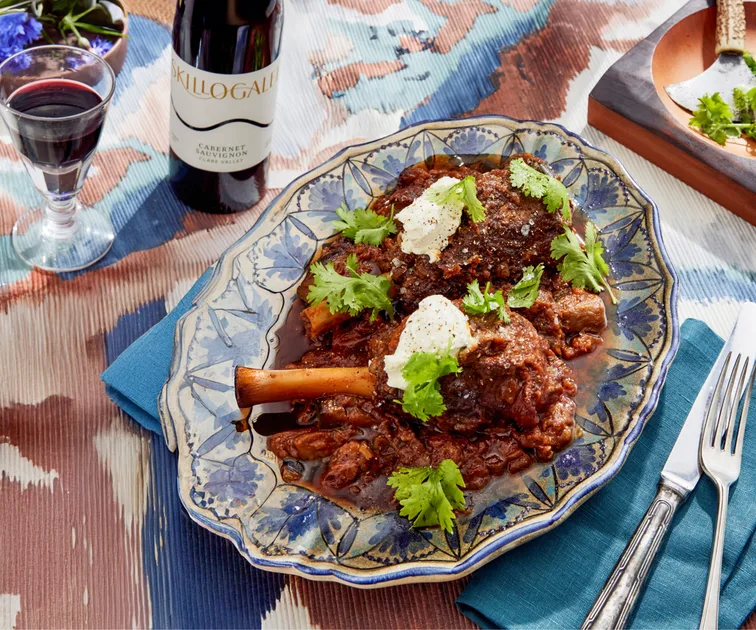Succulent Slow-Cooked Moroccan Lamb Shanks With Dates | Homes To Love