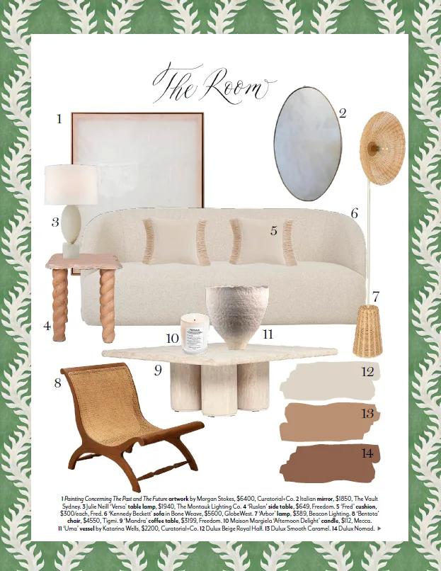 Styling an inviting living room
