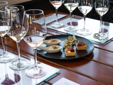 Wine canape tasting in orange nsw