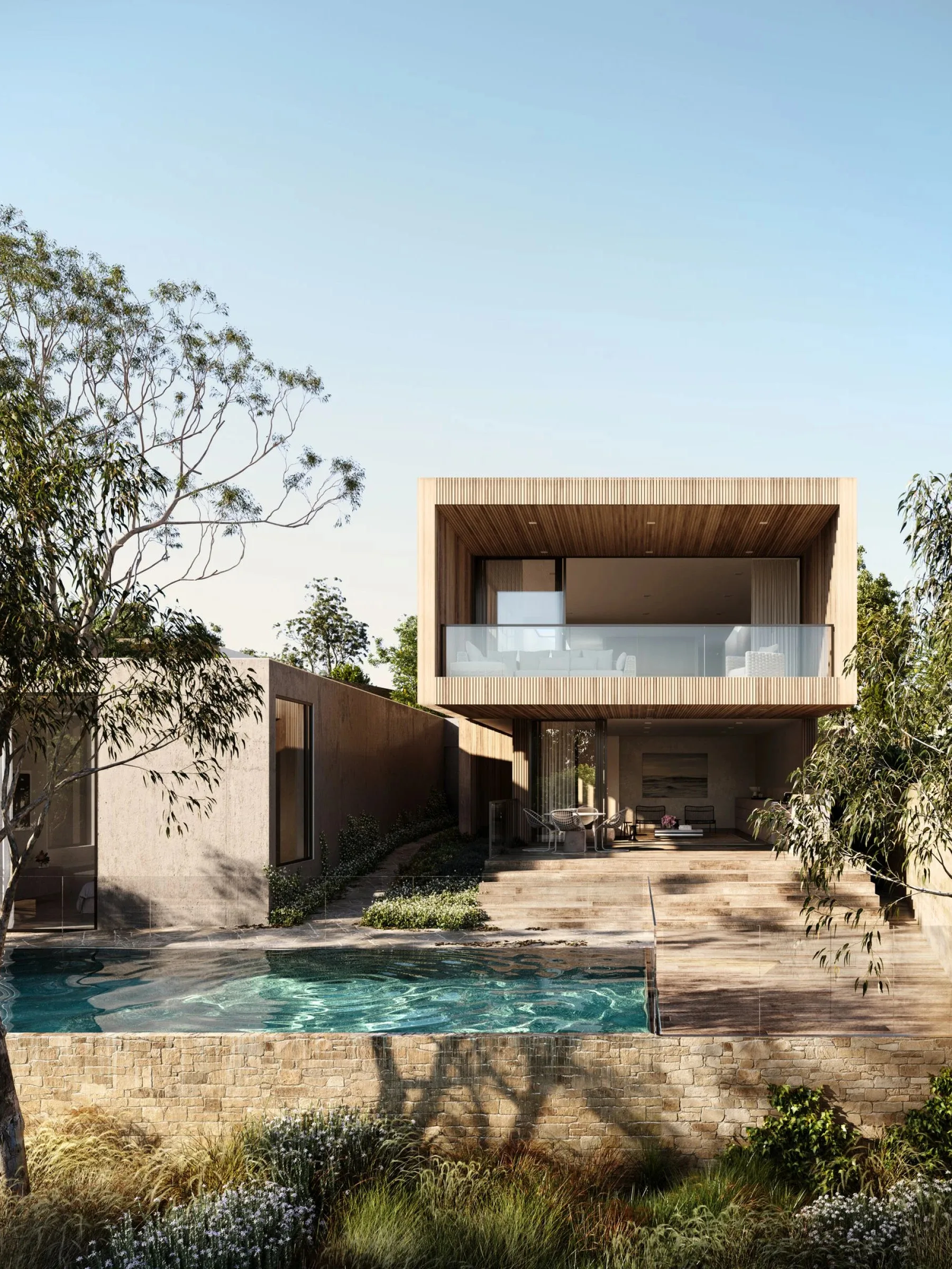 The Block 2026 location rear angle