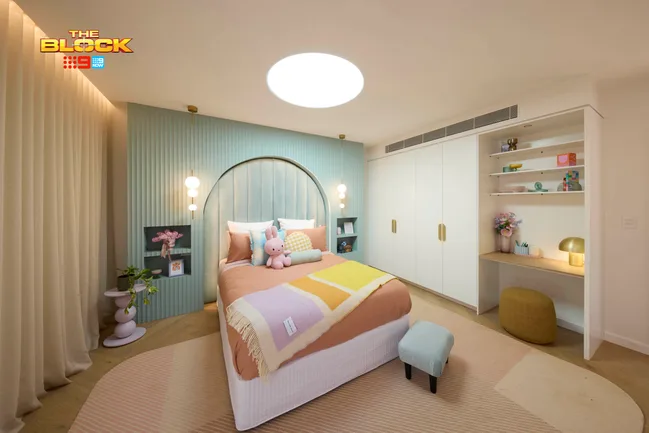 Han and Can kids bedroom on The Block