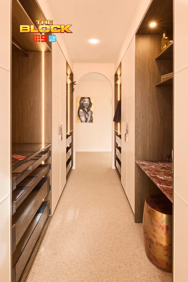 Han and Can's wardrobe on The Block