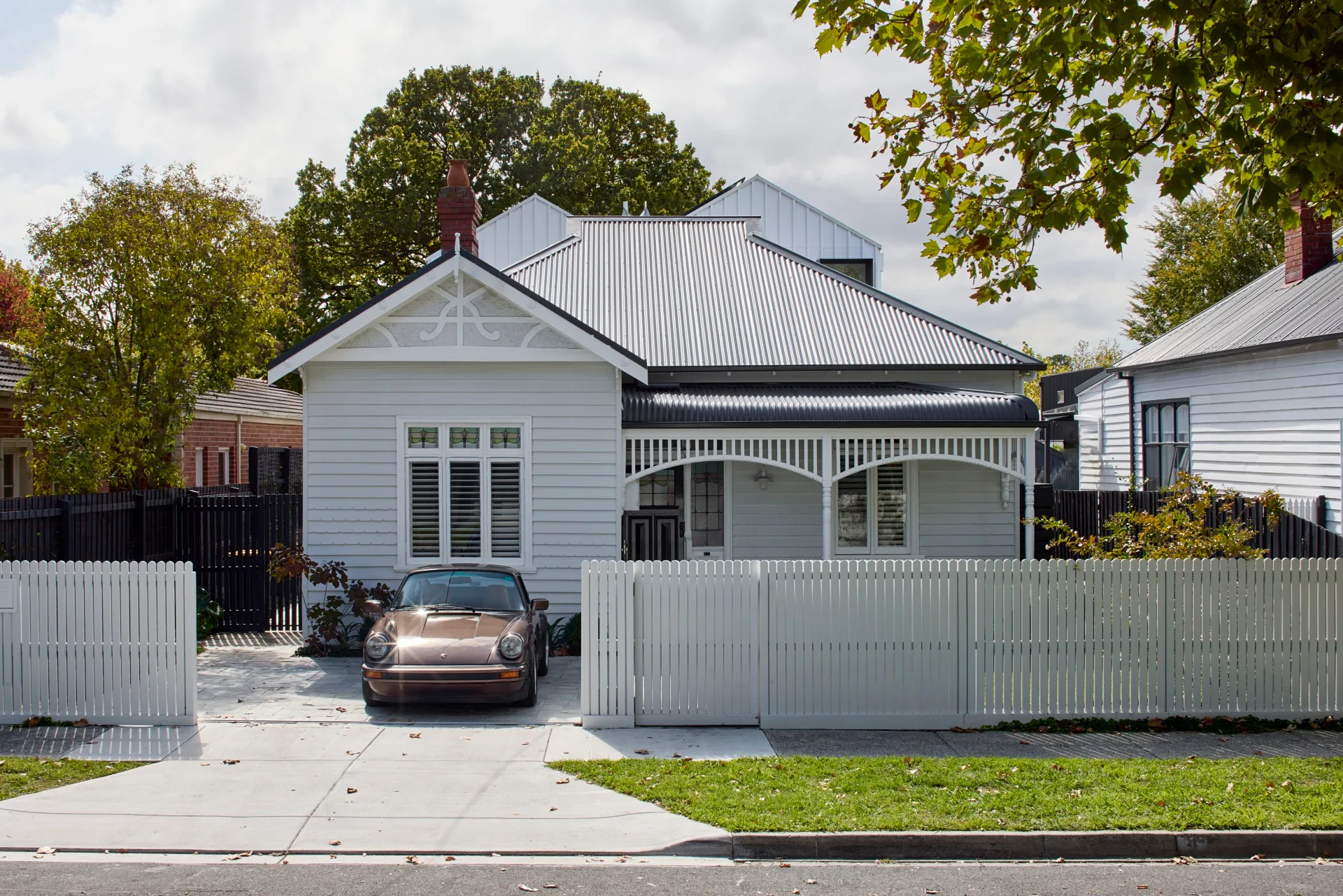 Edwardian home street view