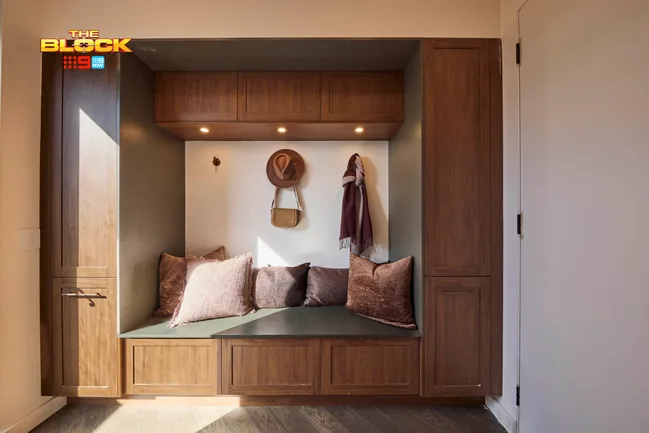 Emma and Ben Mudroom The Block