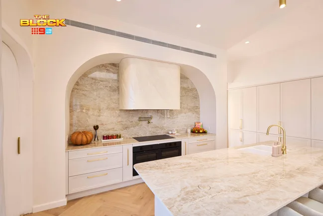 Han and Can kitchen The Block