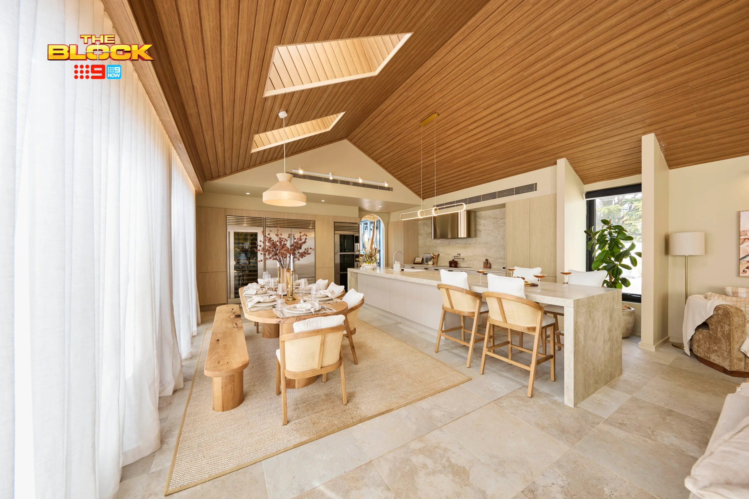 Britt and Taz kitchen The Block